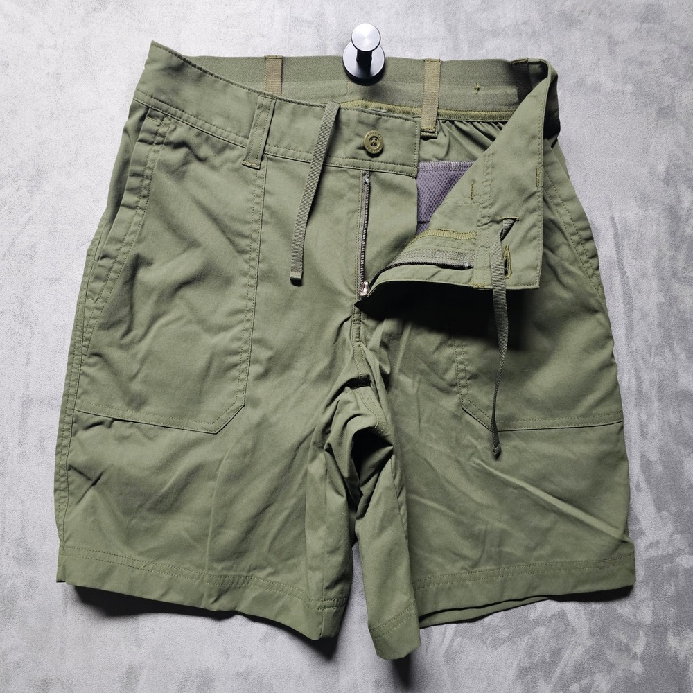 REI Co-op Savanna Trails Hiking Shorts Women's 2 Olive Green Stretch Utility